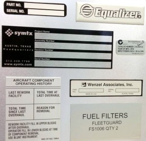 The Metalphoto® process produces durable, unscratchable aluminum labels, tags, and plates