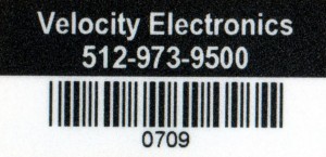 Polyester Asset Tag with a Polycarbonate Over Lamination for Added Durability.
