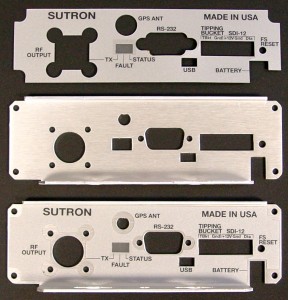 Top, Overlay; Middle, plate; Bottom, overlay assembled to plate by Drake Assembly Team.