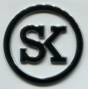 Domed Logo Medallion - Cut Out Style
