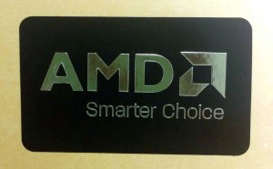 Polyester, Black and Gold Branding label
