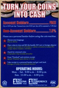 Polycarbonate ATM label, digitally printed