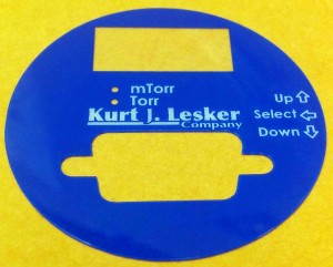 Die Cut Polycarbonate Overlay