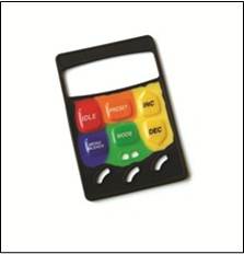 Silicone Rubber Keypads are  manufactured from elastic, silicone rubber.