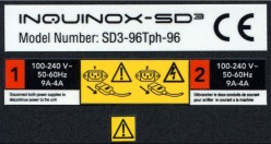 Set of 3 polyester labels.  Thin polyester is an extremely durable label substrate that can can withstand extended use.